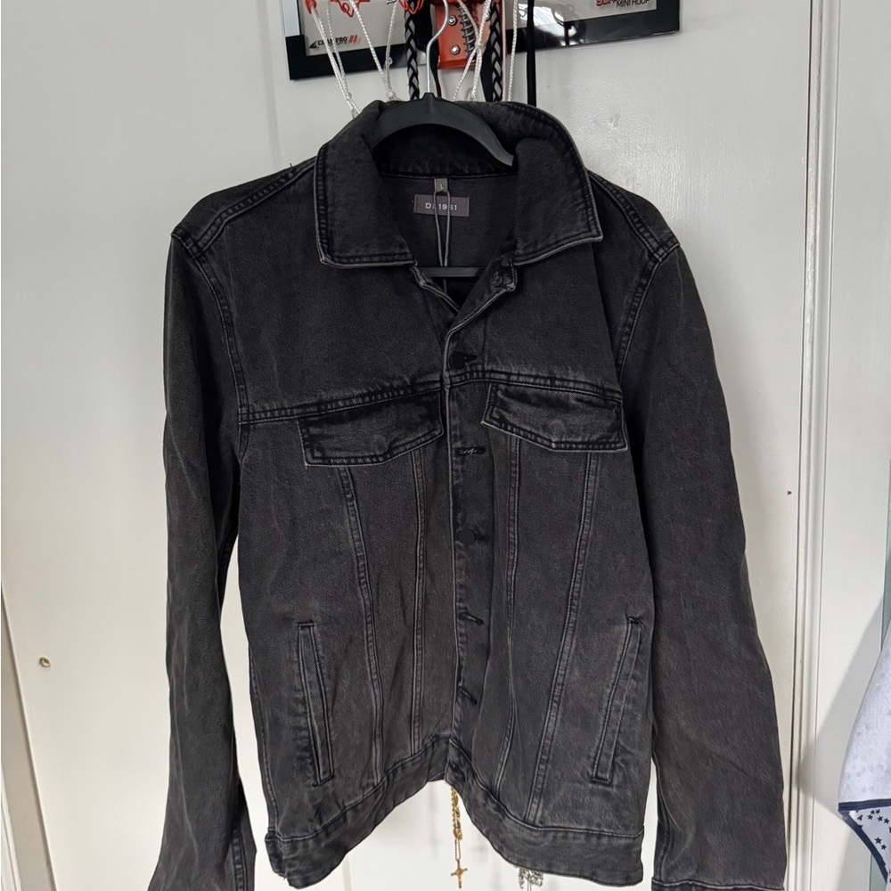 ASOS Black Lightweight Shirt Jacket Classic Design